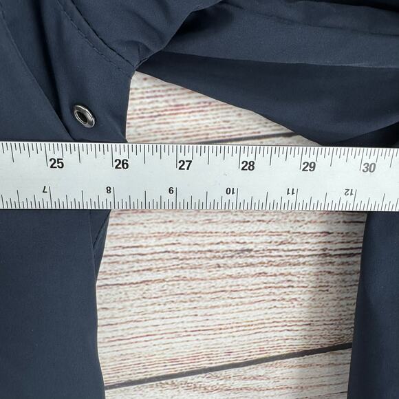 Polo Ralph Lauren Four Seasons Full Zip Bomber Jacket Mens XXL Navy Blue Hooded - Picture 11 of 16